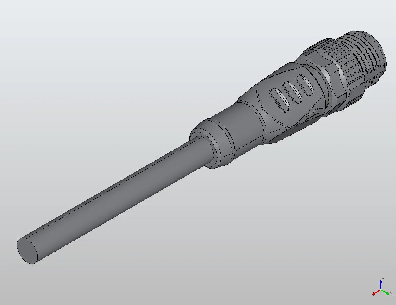 M12 Round Plug Connector
