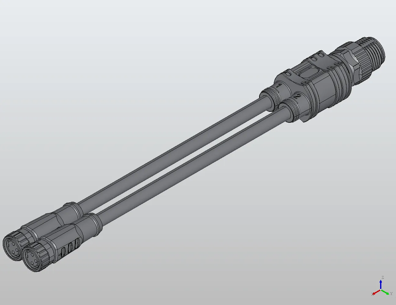 M12-2M8 Connection Cable