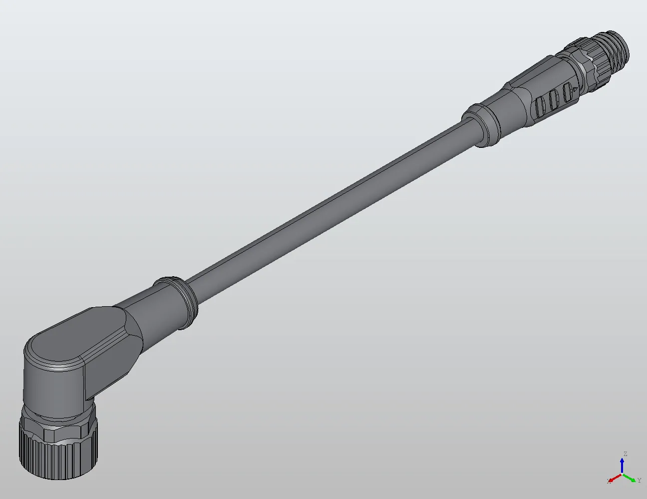 Straight/90° Without/With LED